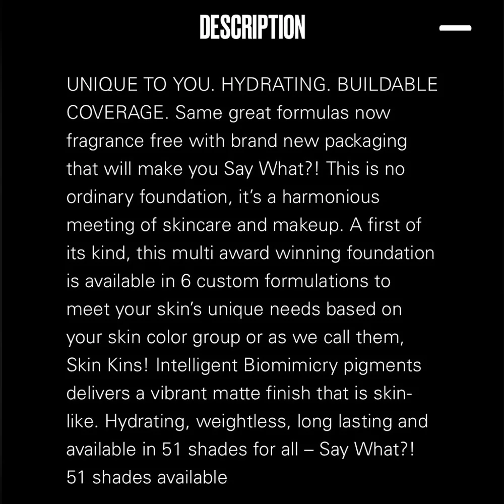 UOMA Beauty T2N FAIR LADY Say What?! Foundation | NEW | Say What Foundation NIB